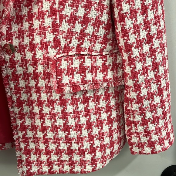 Anne Klein Pink Fringe Jacket - Picture 9 of 9